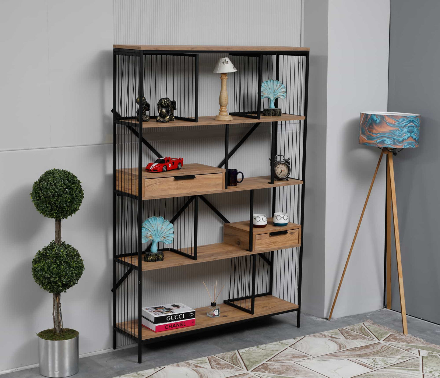 Tokyo Brown-Black Melamine Coated Particle Board - Stylish & Durable Furniture