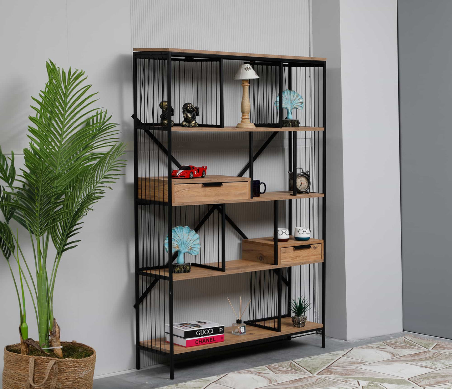 Tokyo Brown-Black Melamine Coated Particle Board - Stylish & Durable Furniture