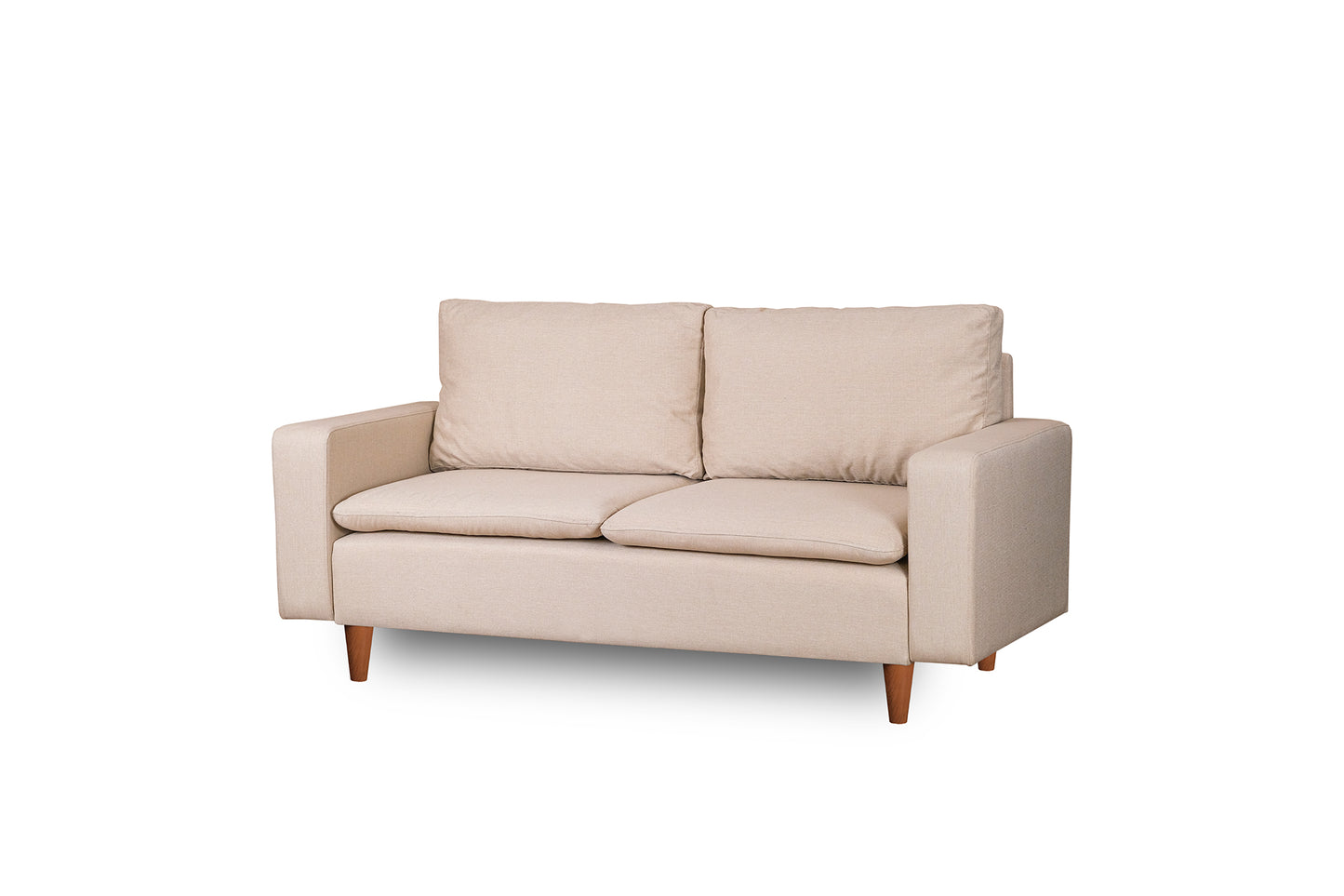 LUNGO | Modern 2-Seater Sofa, Durable Metal Frame & High Comfort