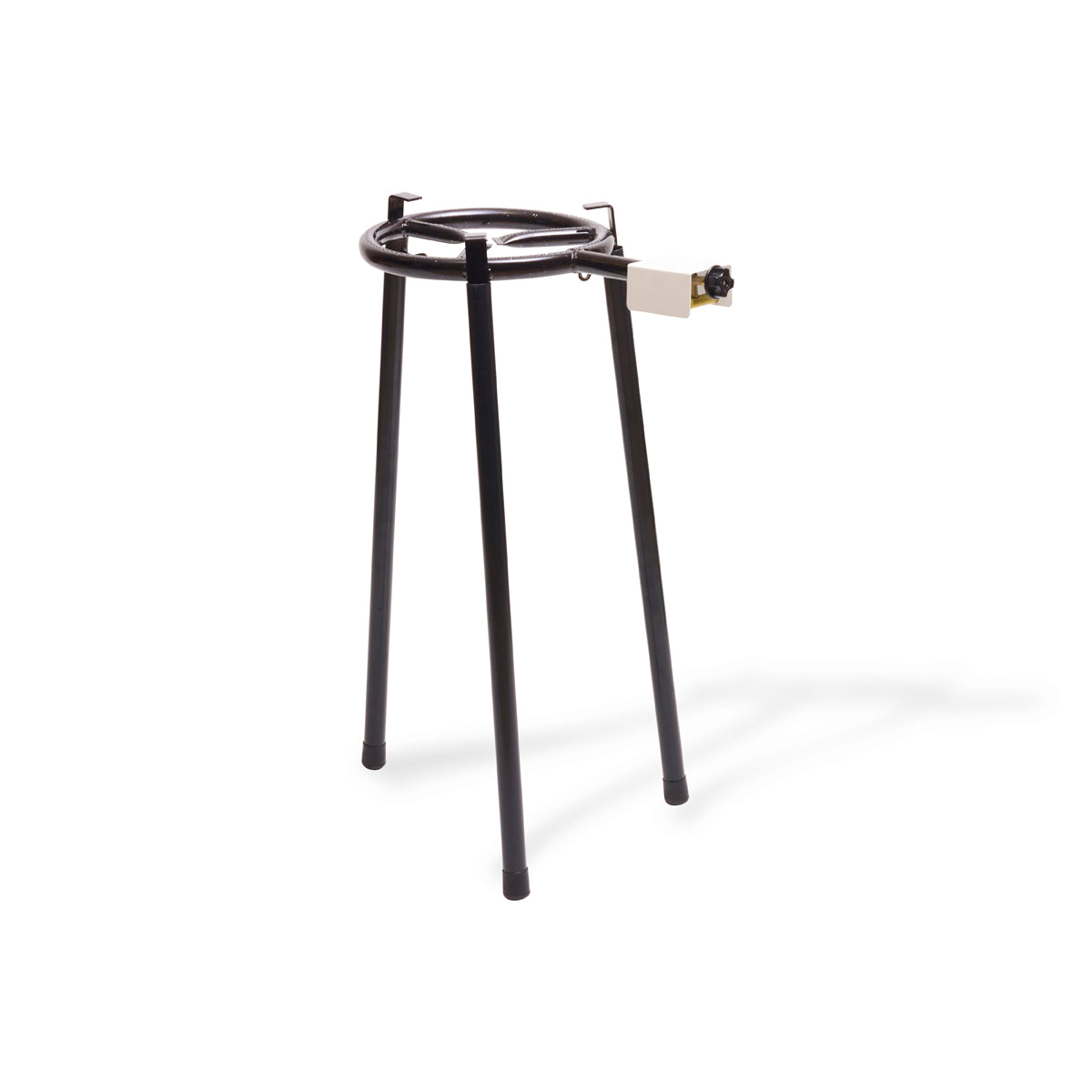 Smalto | Portable BBQ Grill with Double-Ring Burner - 100% Metal, Scratch-Resistant, Outdoor Cooking Tripod
