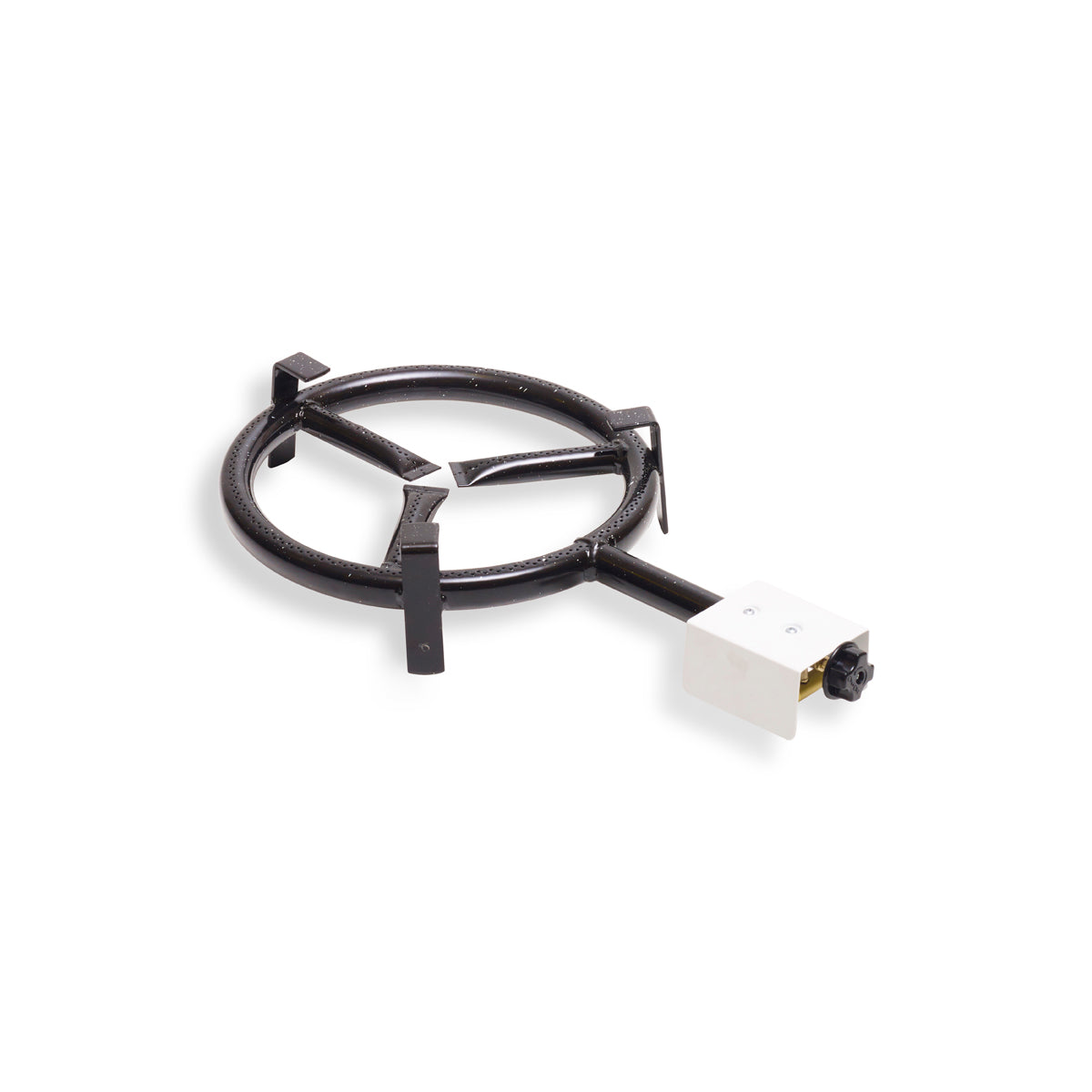 Smalto | Portable BBQ Grill with Double-Ring Burner - 100% Metal, Scratch-Resistant, Outdoor Cooking Tripod