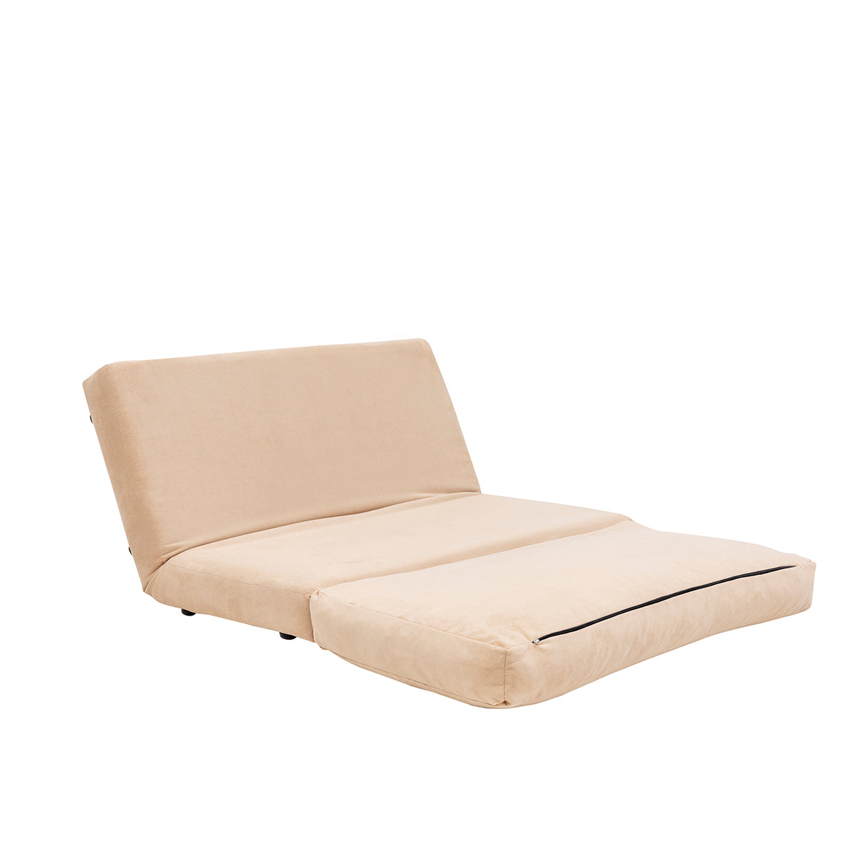 TAIDA | 2-Seater Sofa Bed, Metal Frame, High-Comfort Foam, 5-Level Adjustable Backrest