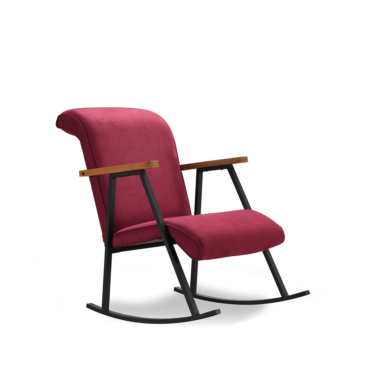YOKA | Comfortable Rocking Chair – Metal Frame, Easy Clean Replaceable Fabric | 100 cm Height