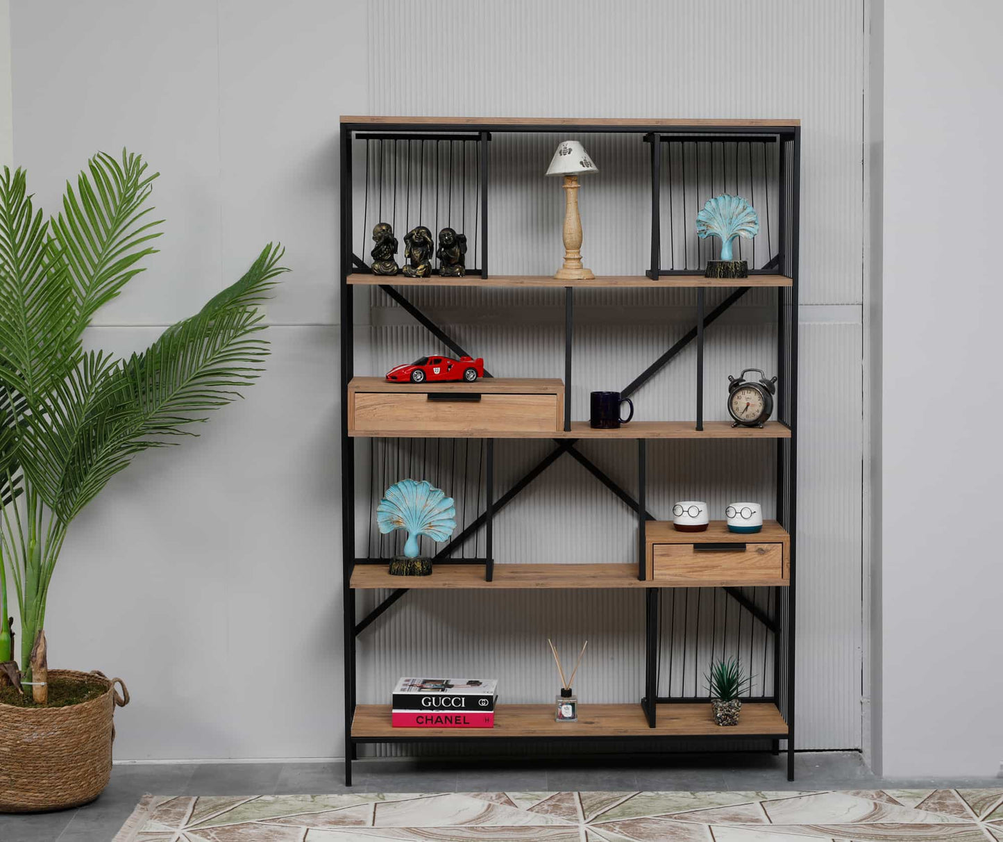 Tokyo Brown-Black Melamine Coated Particle Board - Stylish & Durable Furniture