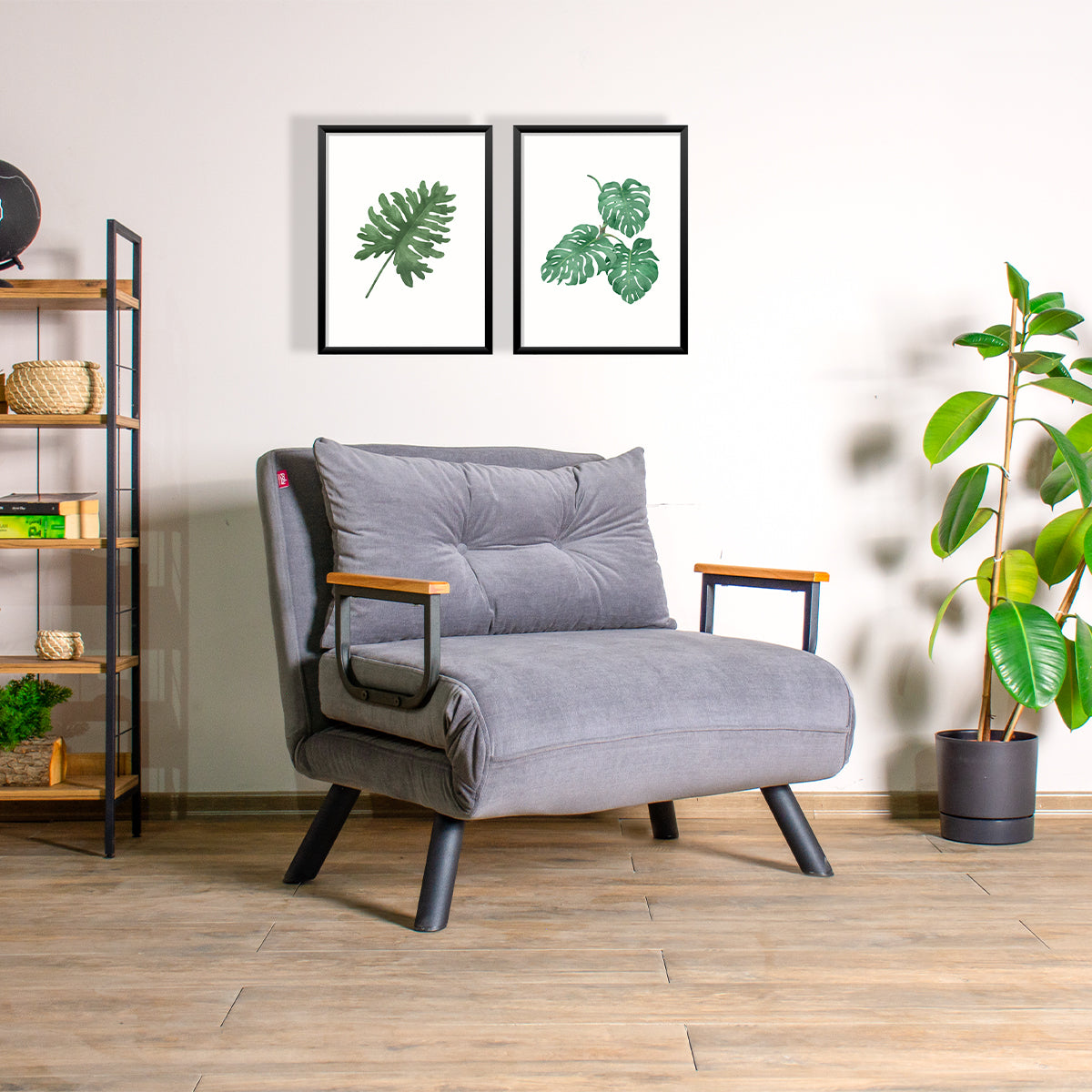 Compact Sofa Bed with 100% Metal Frame | Perfect for Small Spaces | Maximum Comfort
