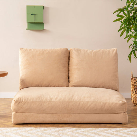 TAIDA | 2-Seater Sofa Bed, Metal Frame, High-Comfort Foam, 5-Level Adjustable Backrest